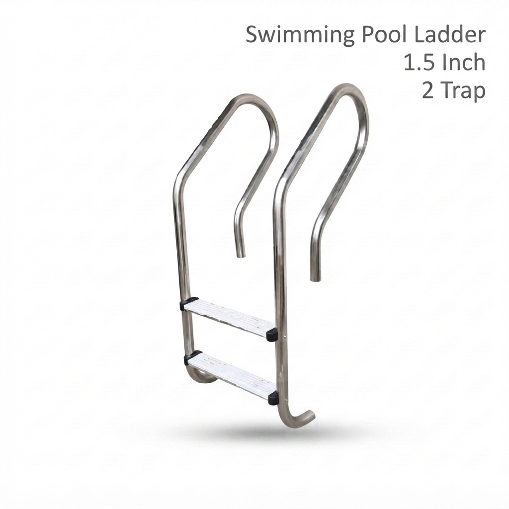 Haypro Tangga Kolam Renang 1,5 Inch 2 Trap