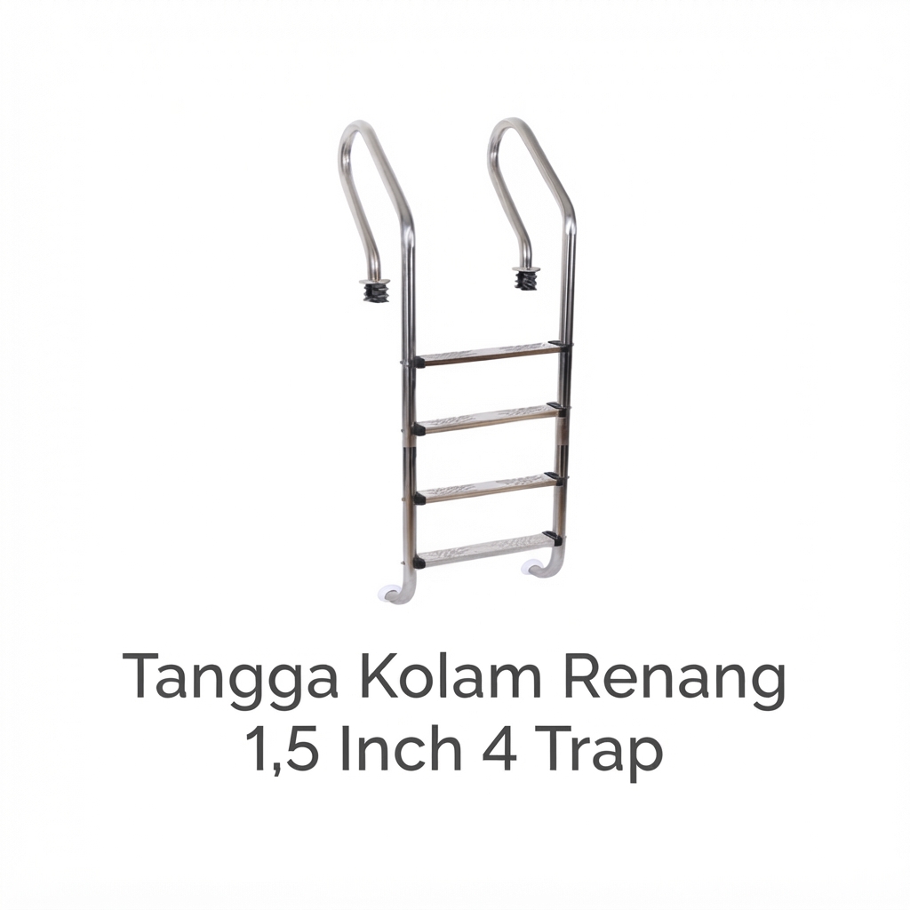 Haypro Tangga Kolam Renang 1,5 Inch 4 Trap
