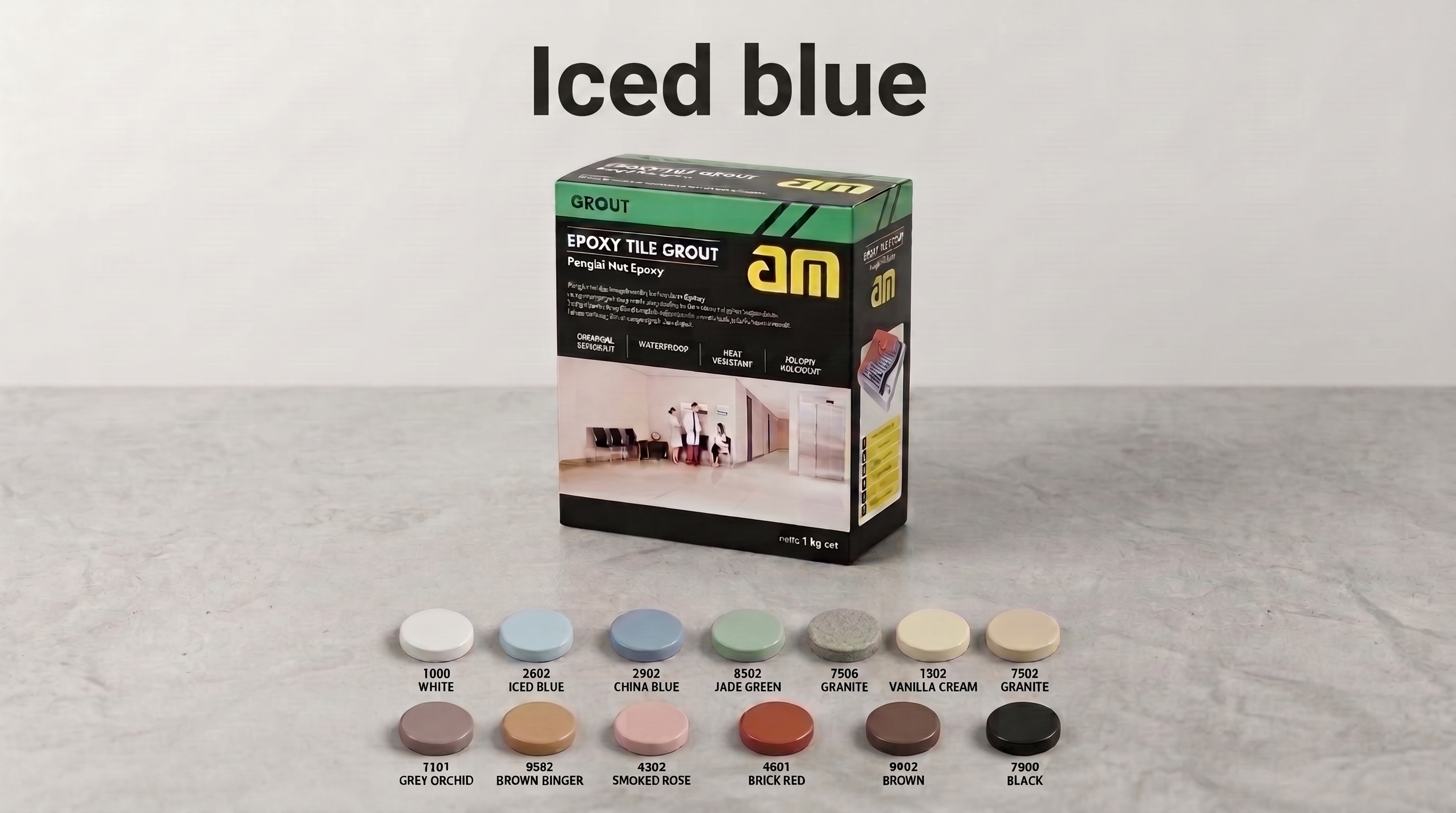 AM 55 Iced Blue