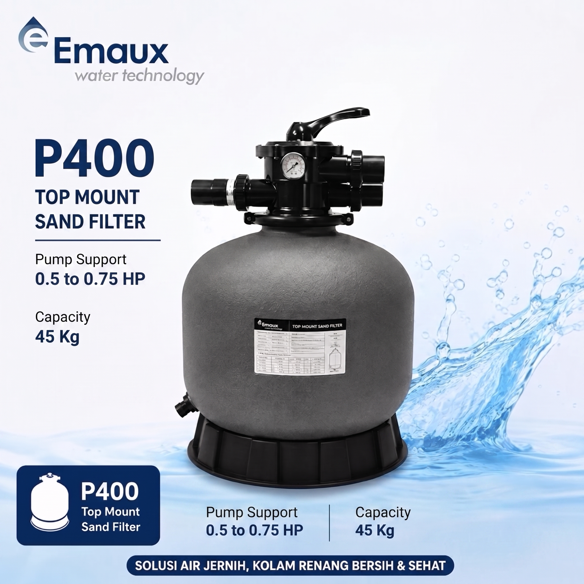 Emaux Filter P400